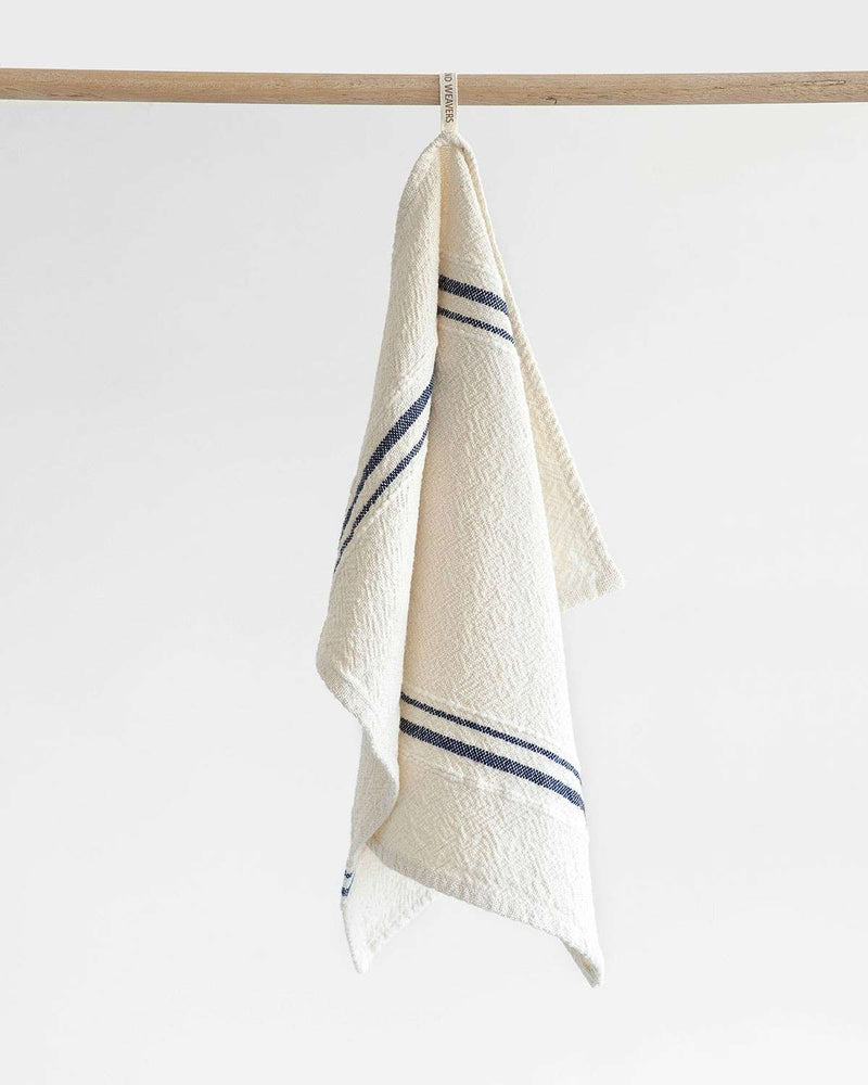 Country Hand Towel With Variegated Stripes